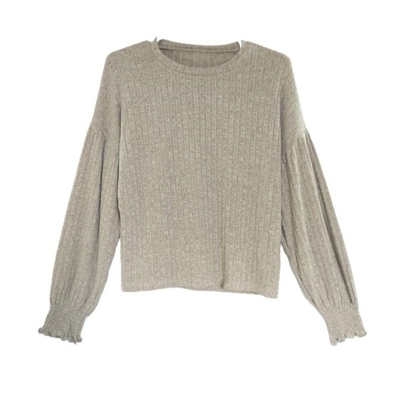 Cupshe, Live Life, polyester and viscose sweater, for women, Color Beige, Size X - Picture 1 of 6